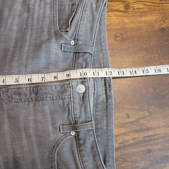 Chico's Jeans Women 8 R So Slimming Girlfriend Slim Ankle Mid Rise Tummy Control - Picture 9 of 12